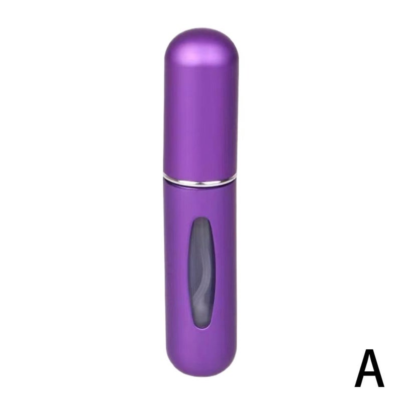 5ml perfume decanter bottle, aluminum portable travel cosmetic sample bottle, refillable spray bottle.